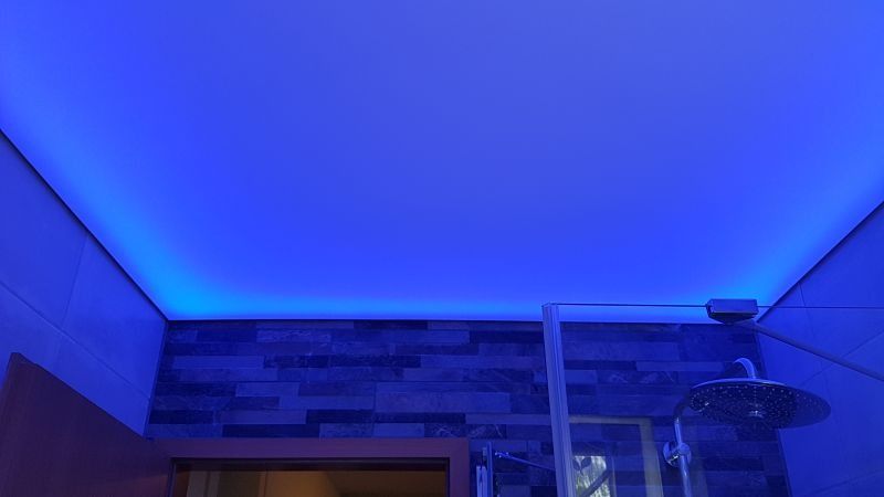in blau in blau